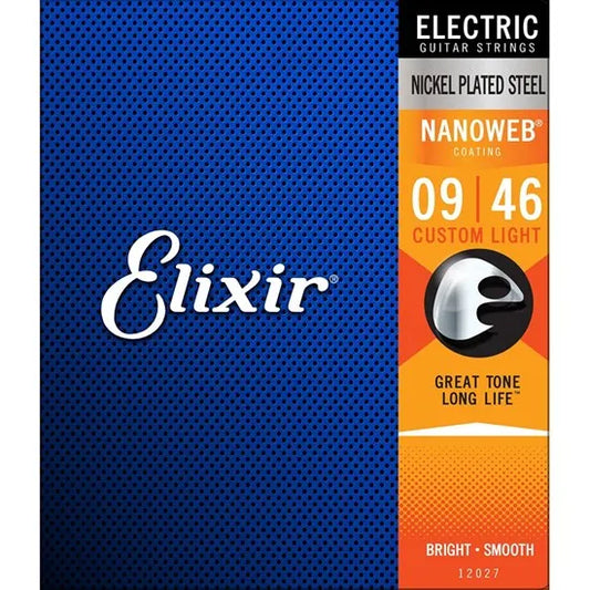 ELIXIR 19027 9-46 OPTIWEB ELECTRIC GUITAR STRINGS