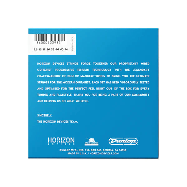 Horizon Devices Bulb 9.5-74 (8 String) Guitar Strings