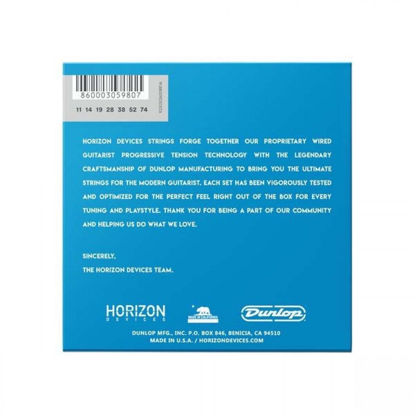 HORIZON DEVICES HORIZON DEVICES ULTRA HEAVY 11-74 (7 STRING) GUITAR STRINGS Horizon Devices Ultra Heavy 11-74 (7 String) Guitar Strings